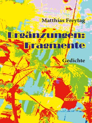 cover image of Ergänzungen--Fragmente